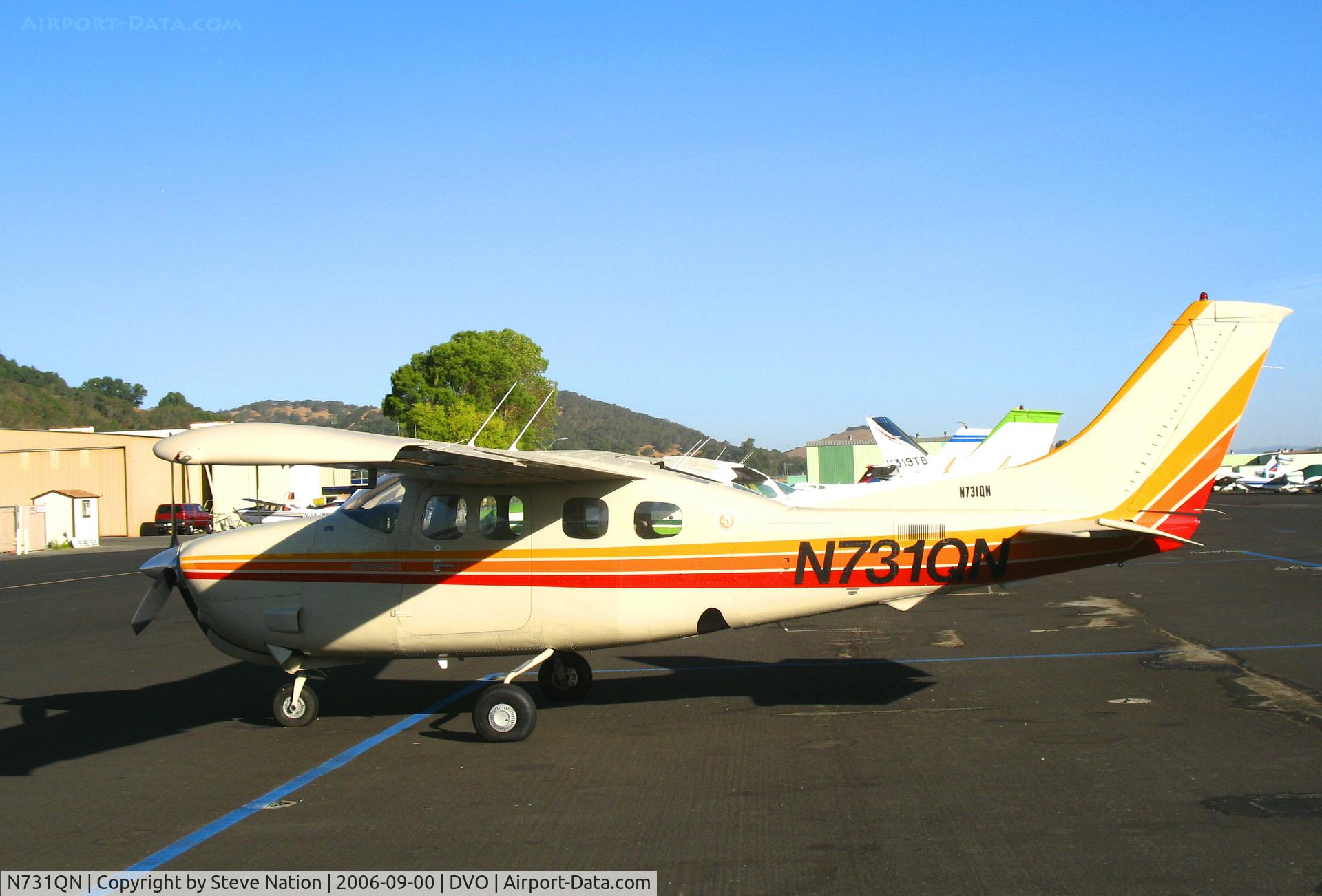 N731QN, 1980 Cessna P210N Pressurised Centurion C/N P21000529, 1980 Cessna P210N @ Gnoss Field (Novato), CA