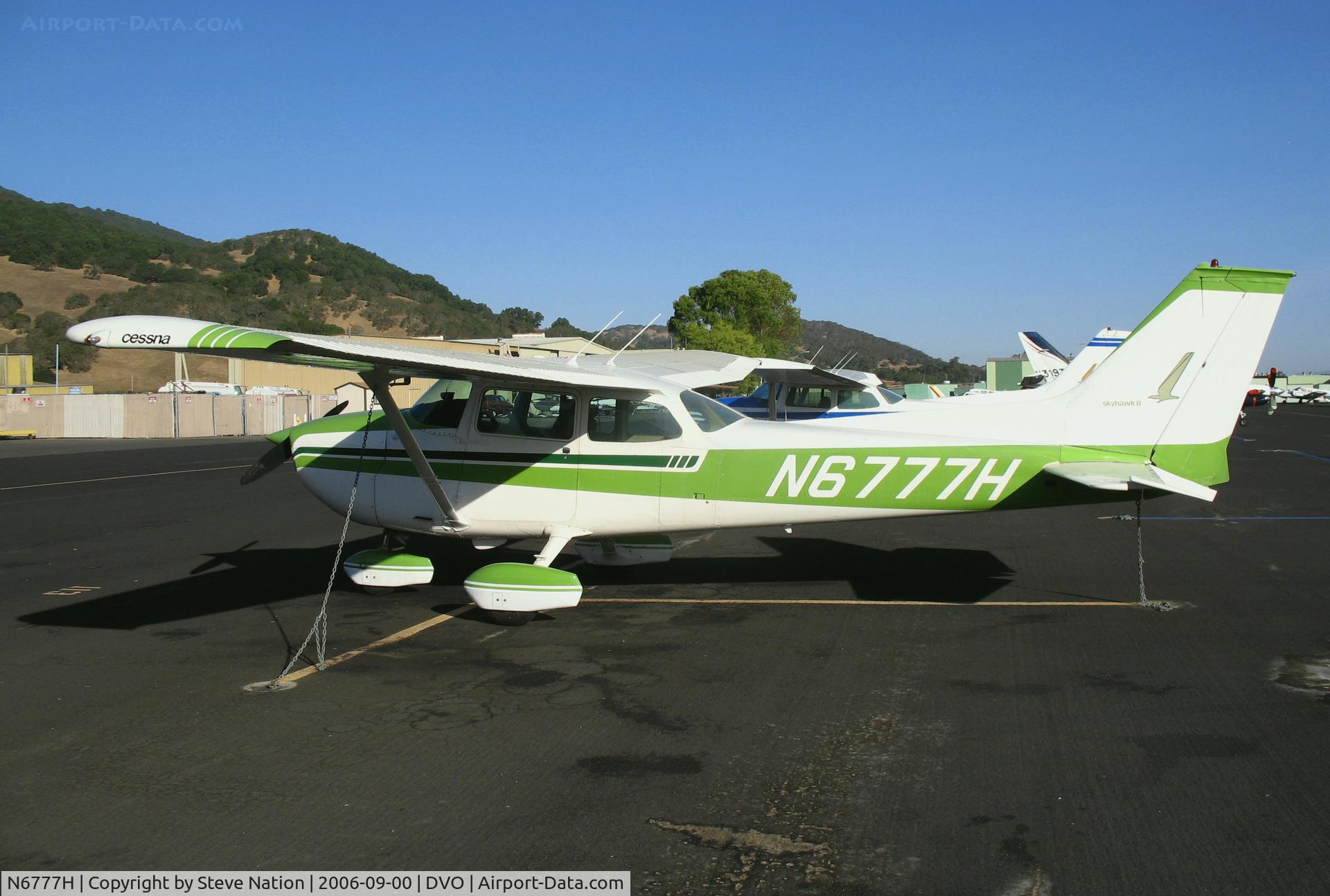 N6777H, 1975 Cessna 172M C/N 17265577, Air Ward 1975 Cessna 172M @ Gnoss Field (Novato), CA