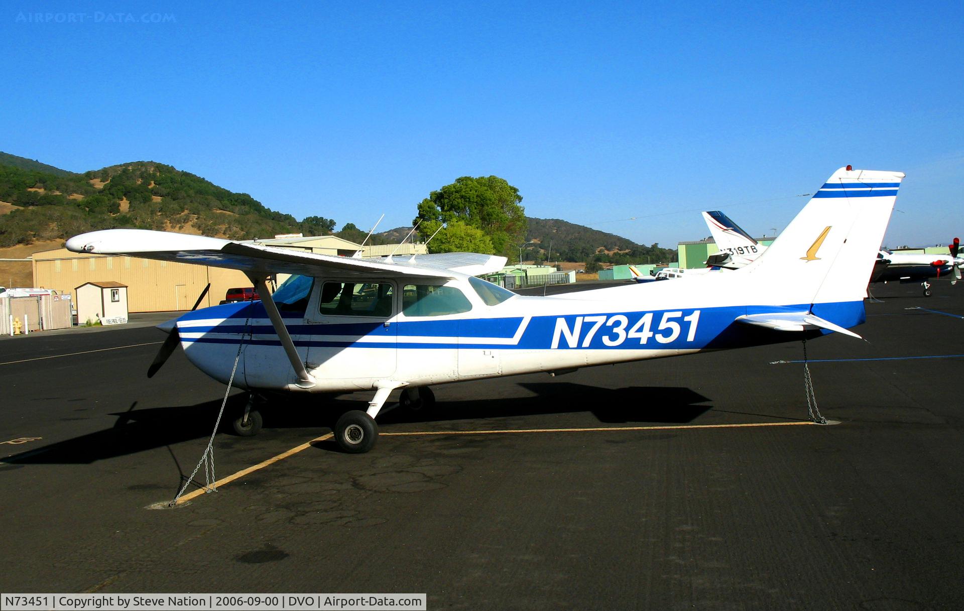N73451, 1976 Cessna 172M C/N 17267469, Air Ward 1976 Cessna 172M @ Gnoss Field (Novato), CA