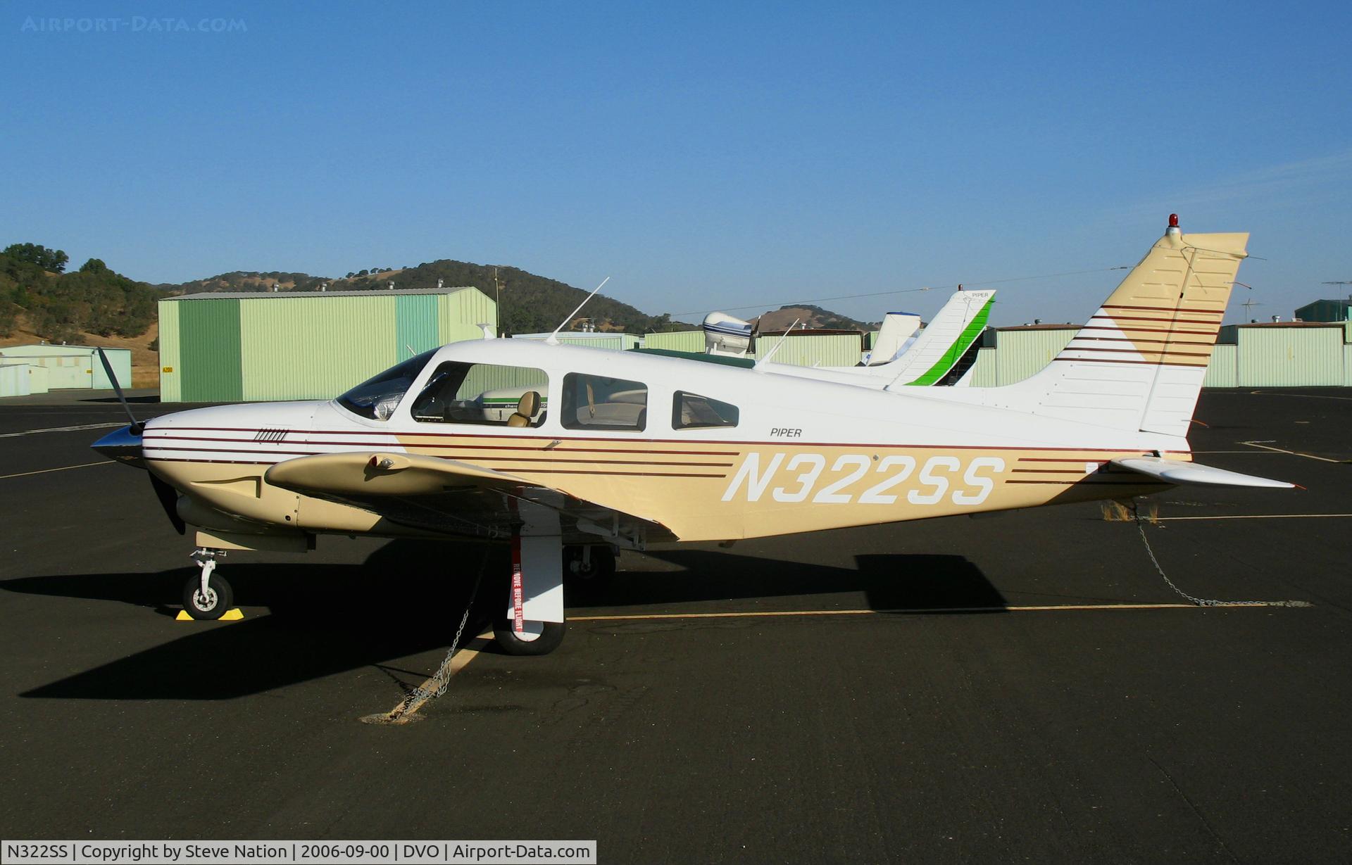N322SS, 1978 Piper PA-28R-201T Cherokee Arrow III C/N 28R-7803353, 1978 Piper PA-28R-201T @ Gnoss Field (Novato), CA