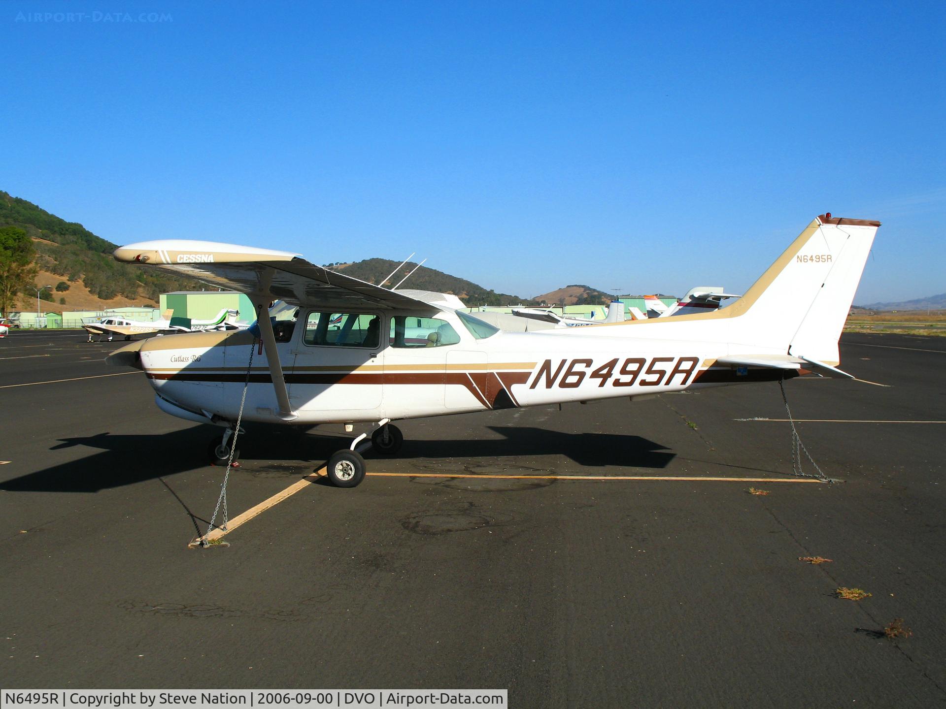 N6495R, Cessna 172RG Cutlass RG C/N 172RG0186, Cessna 17RG @ Gnoss Field (Novato), CA