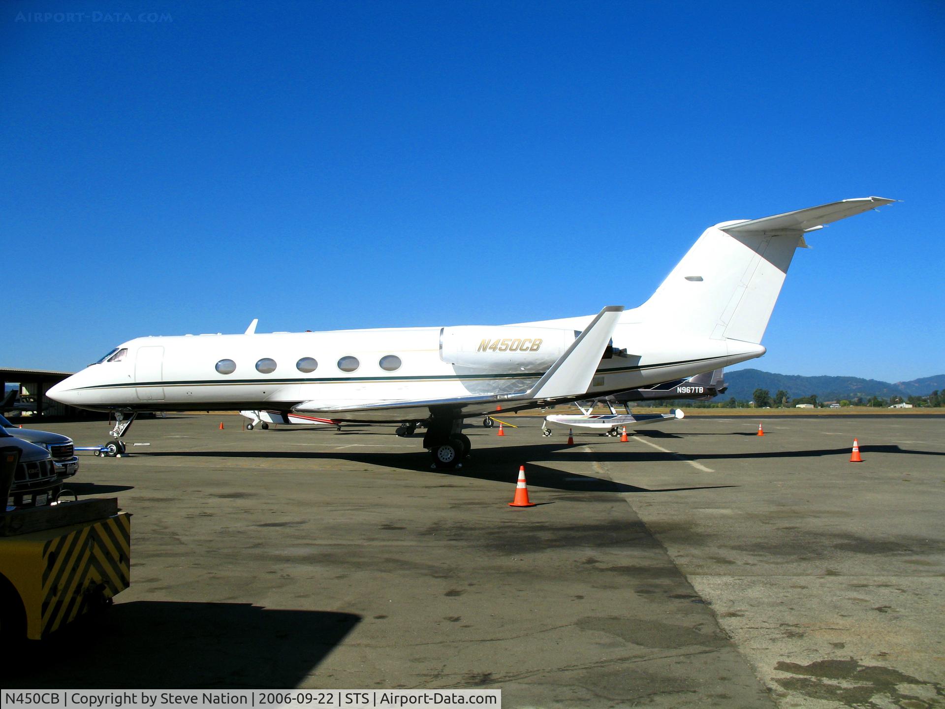 N450CB, 1981 Gulfstream American G-1159A Gulfstream III C/N 324, Jordan Aviation 1981 Grumman G-1159A Gulfstream @ Sonoma County Airport (Santa Rosa), CA