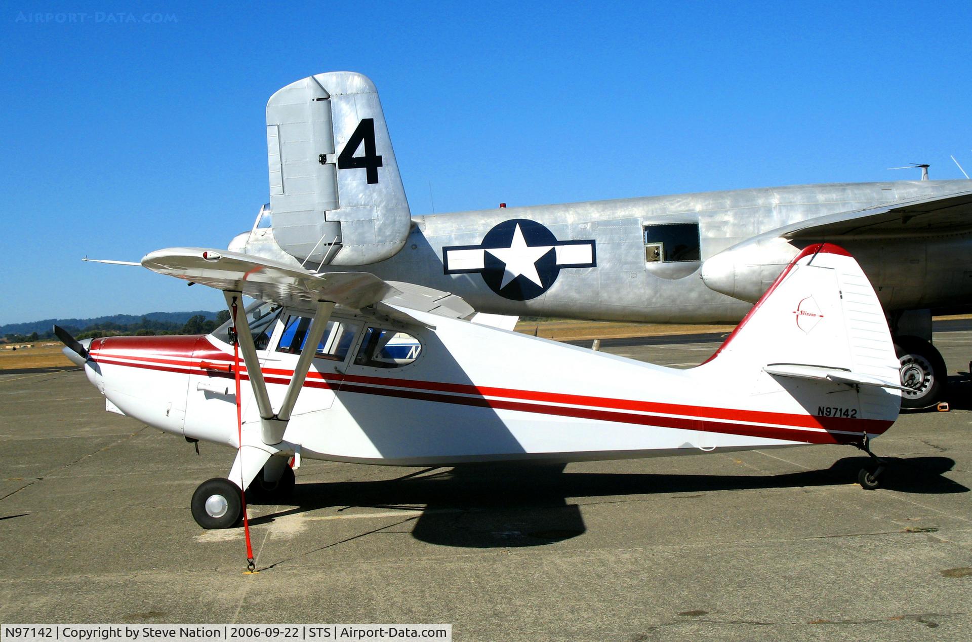 N97142, 1946 Stinson 108 Voyager C/N 108-142, 1946 Stinson 108 @ Sonoma County Airport (Santa Rosa), CA