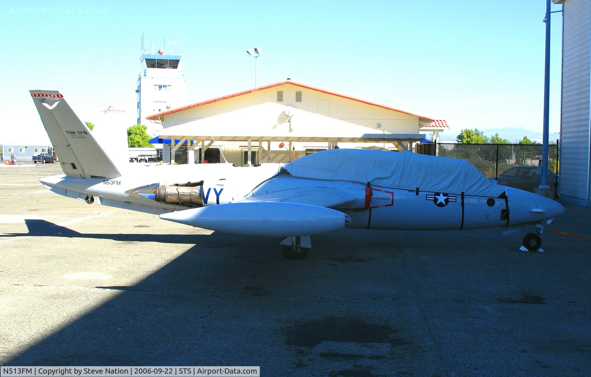 N513FM, 1966 Fouga 6 CM-170 C/N 513, Bantam Properties 1966 Fouga CM170 as U.S. Navy @ Sonoma County Airport (Santa Rosa), CA