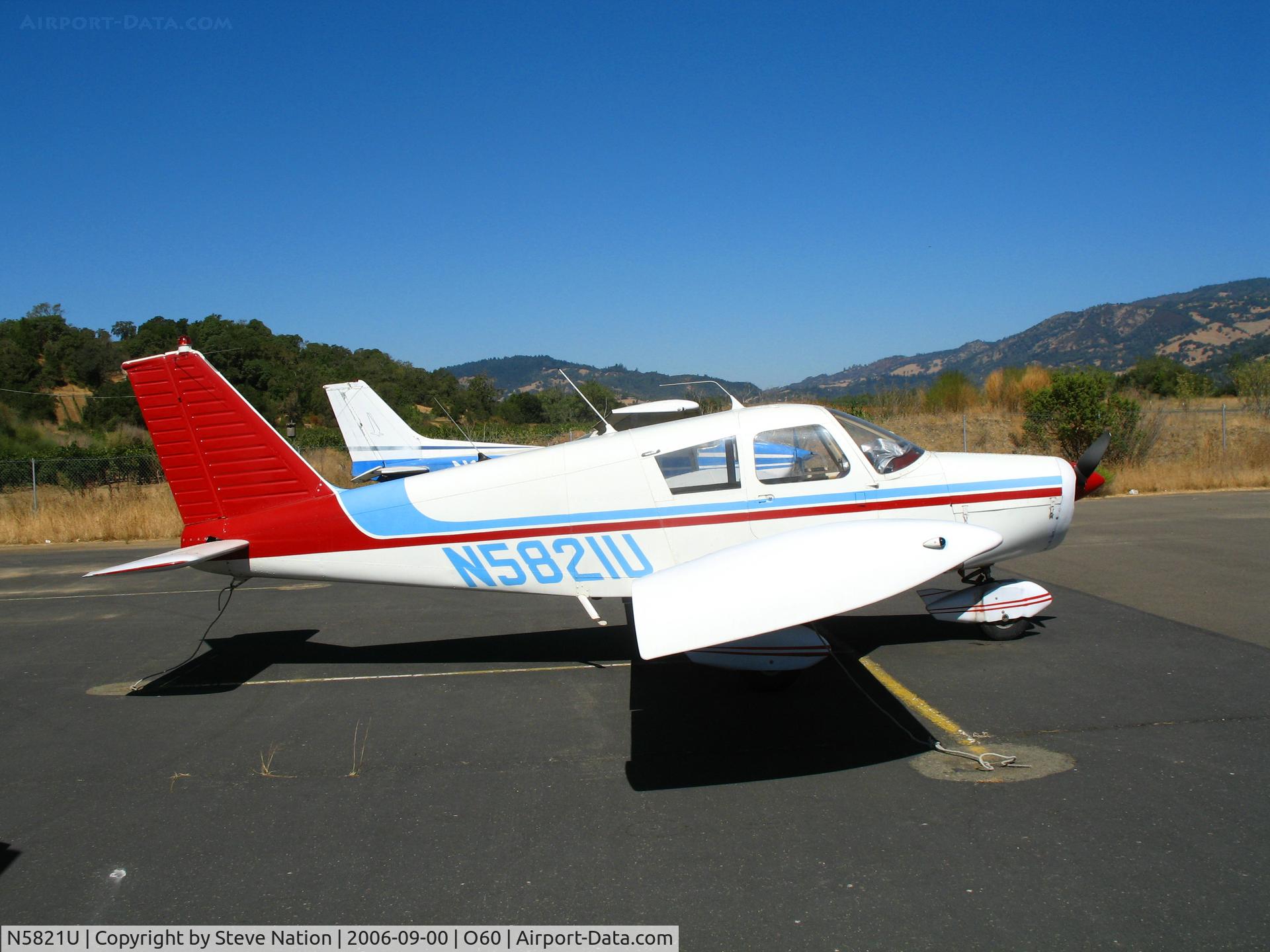 N5821U, 1970 Piper PA-28-140 C/N 28-26651, 1970 Piper PA-28-140 @ Cloverdale Airport, CA