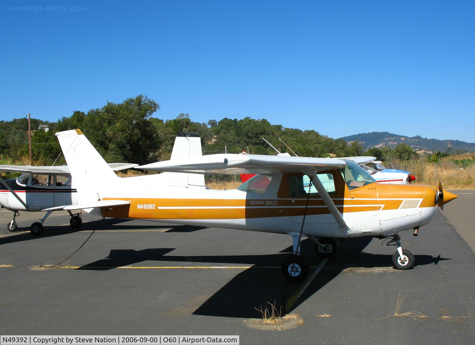 N49392, 1977 Cessna 152 C/N 15281232, 1977 Cessna 152 @ Cloverdale Airport, CA