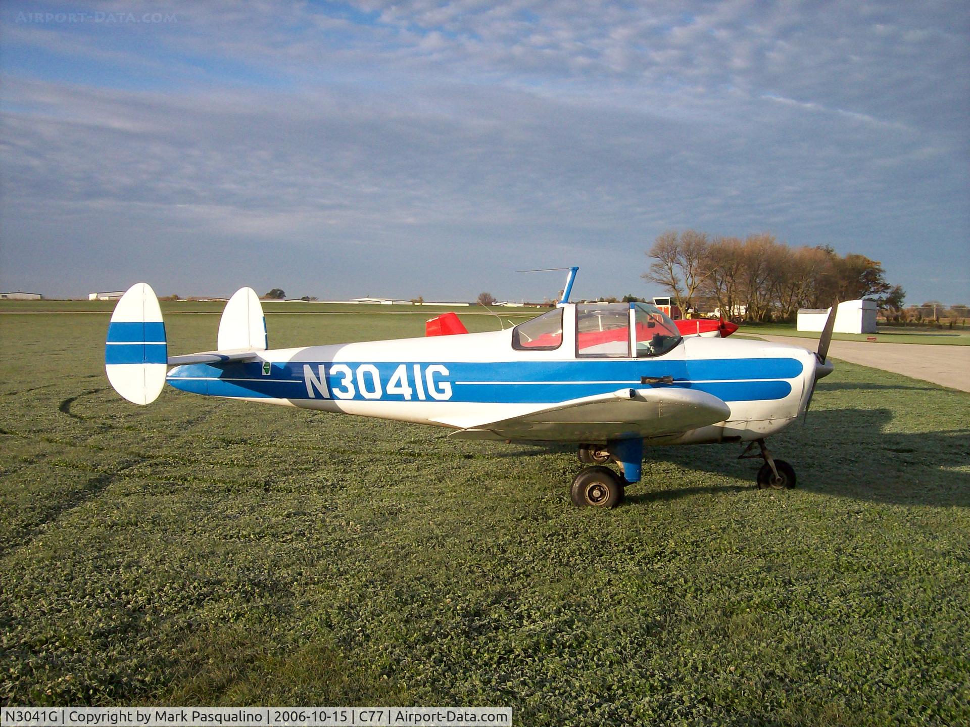 N3041G, 1961 Forney F-1A Aircoupe C/N 5741, Aircoupe F-1A