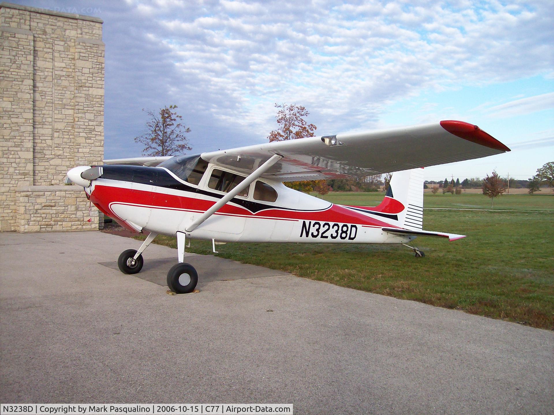 N3238D, 1955 Cessna 180 C/N 32036, Cessna 180
