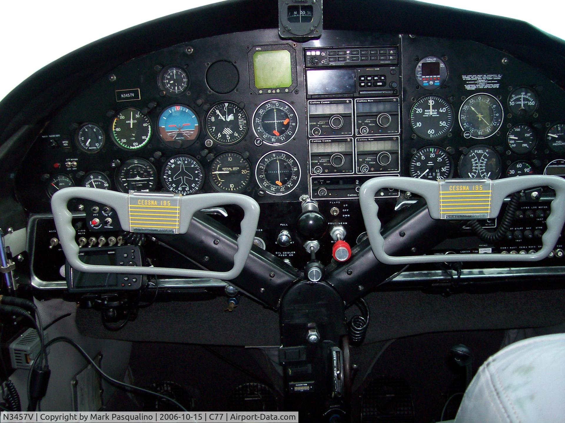 N3457V, 1948 Cessna 195 C/N 7154, Cessna 195