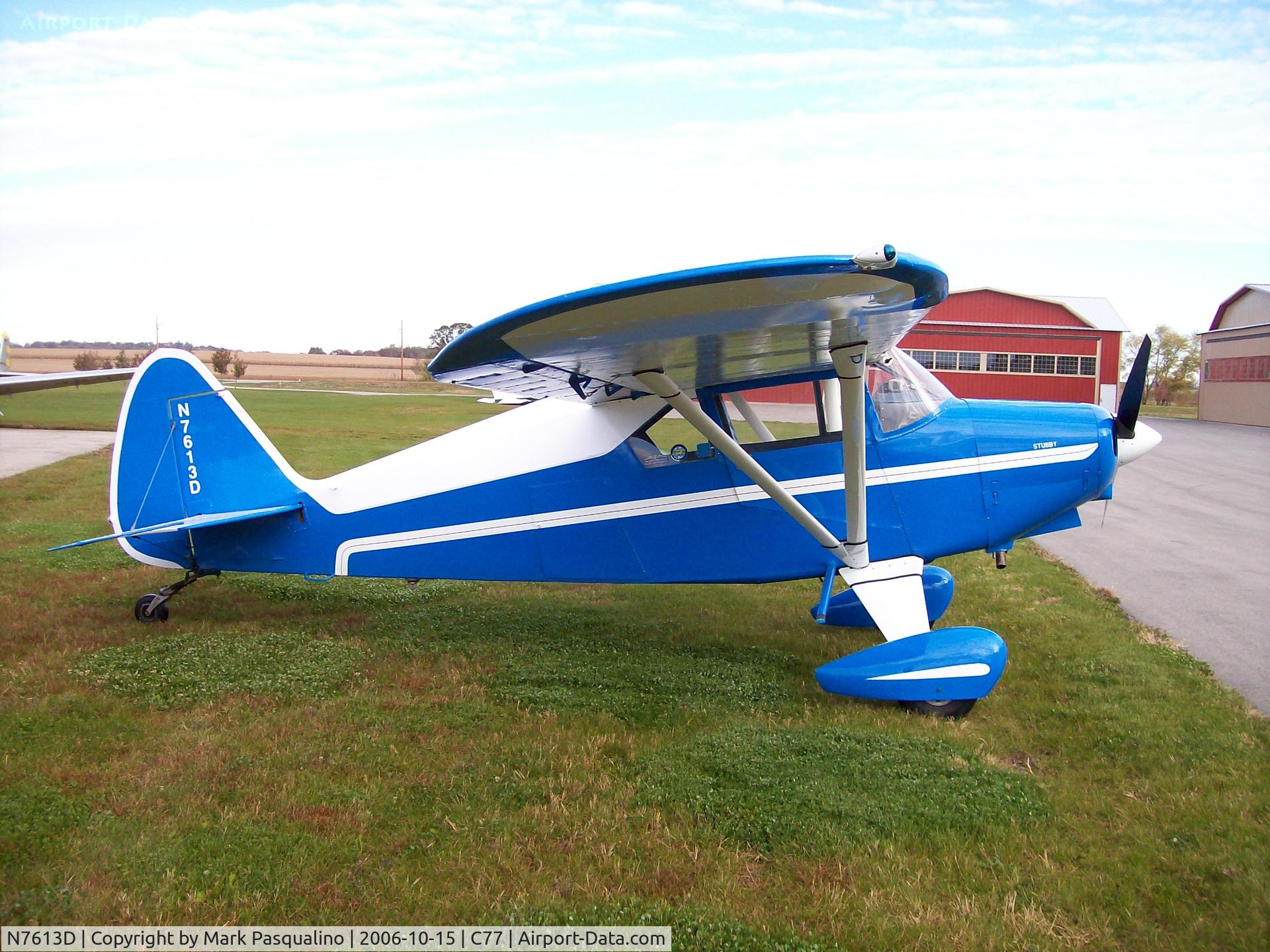 N7613D, 1957 Piper PA-22-150 C/N 22-5317, Piper PA-22-150