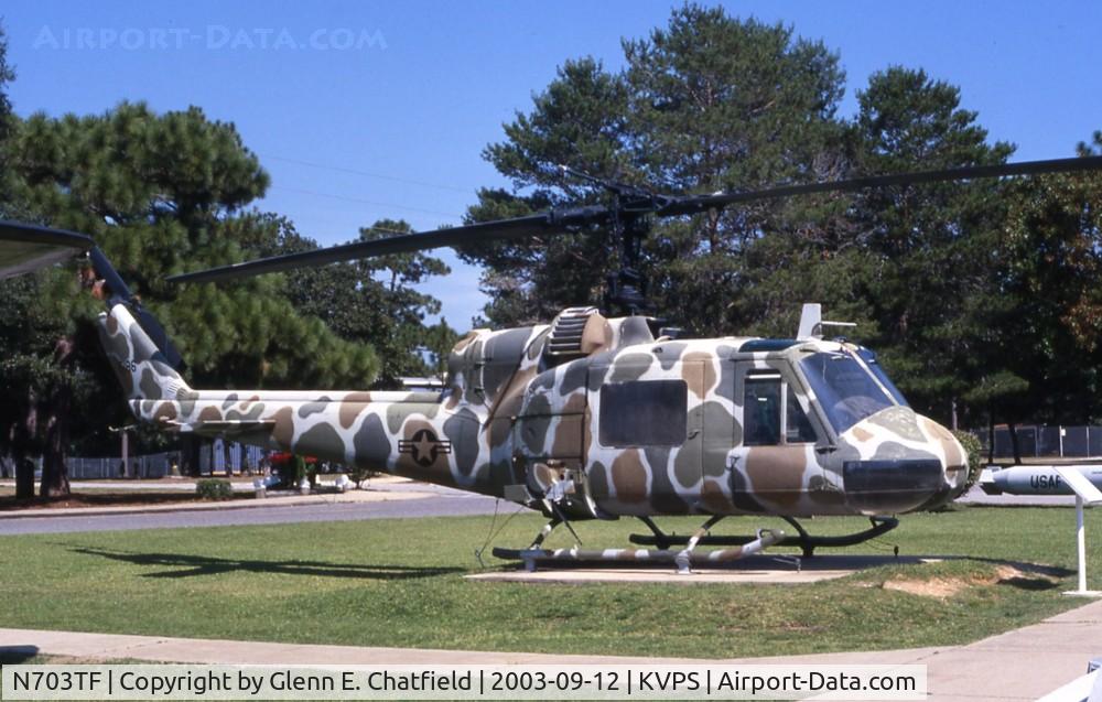 N703TF, Bell UH-1H C/N 66-15186, At the USAF Armament Museum, Eglin AFB
