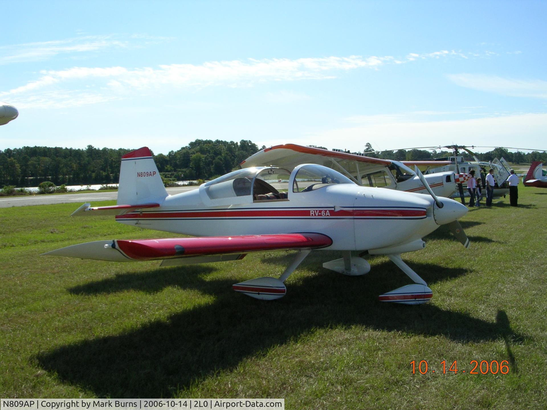 N809AP, Vans RV-6A C/N 21823, Seen at EAA Fly-in