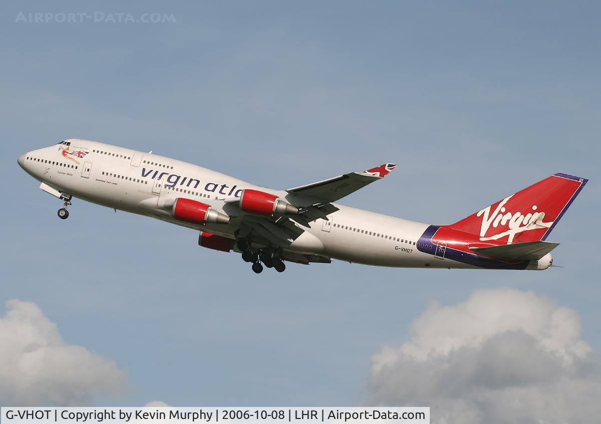 G-VHOT, 1994 Boeing 747-4Q8 C/N 26326, Virgin Jumbo