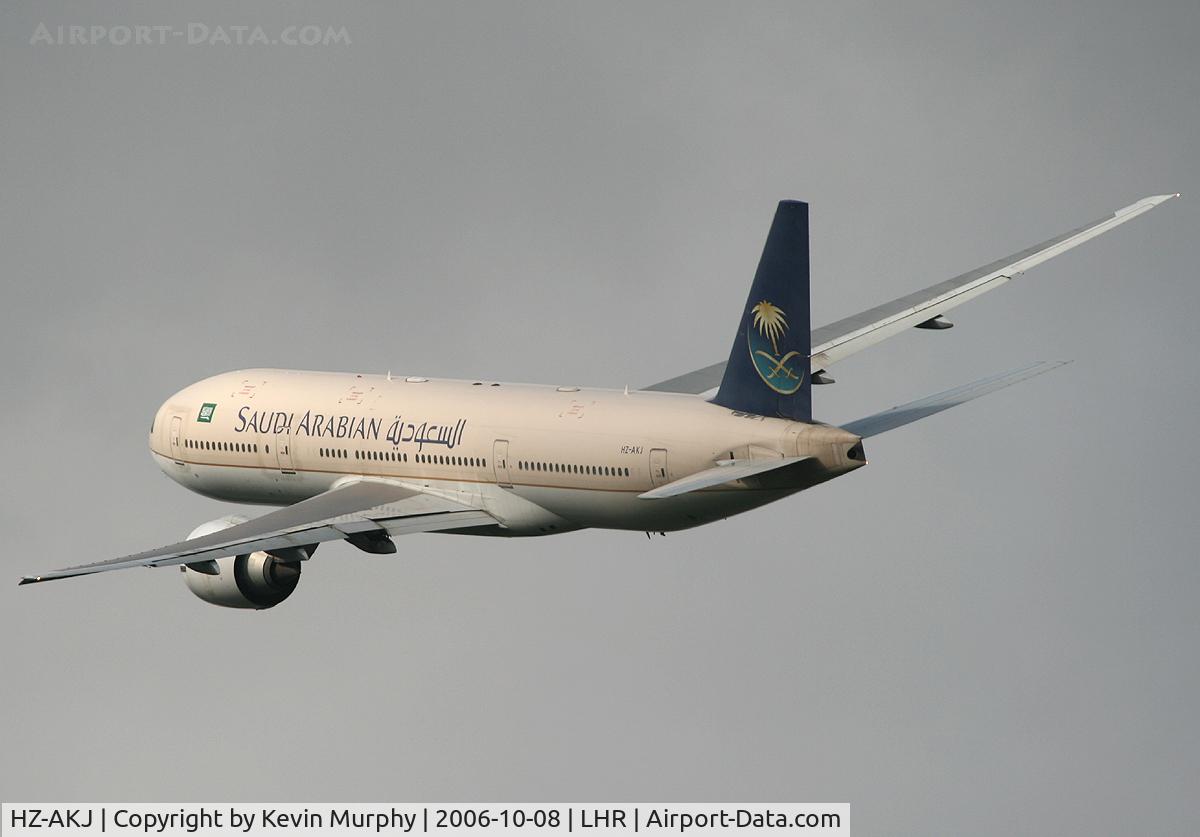 HZ-AKJ, 1998 Boeing 777-268/ER C/N 28353, Saudi 777
