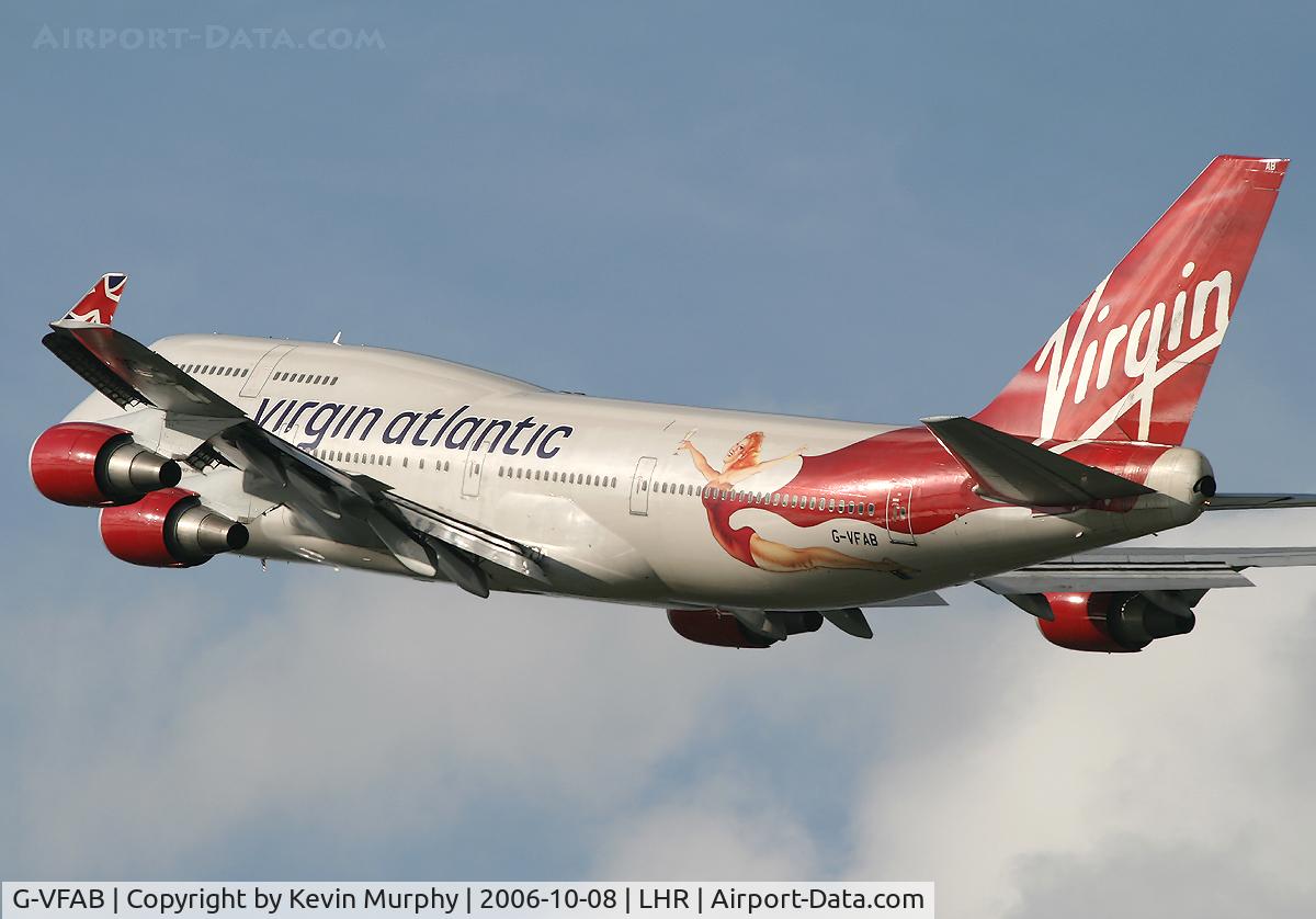 G-VFAB, 1994 Boeing 747-4Q8 C/N 24958, Special Virgin 747