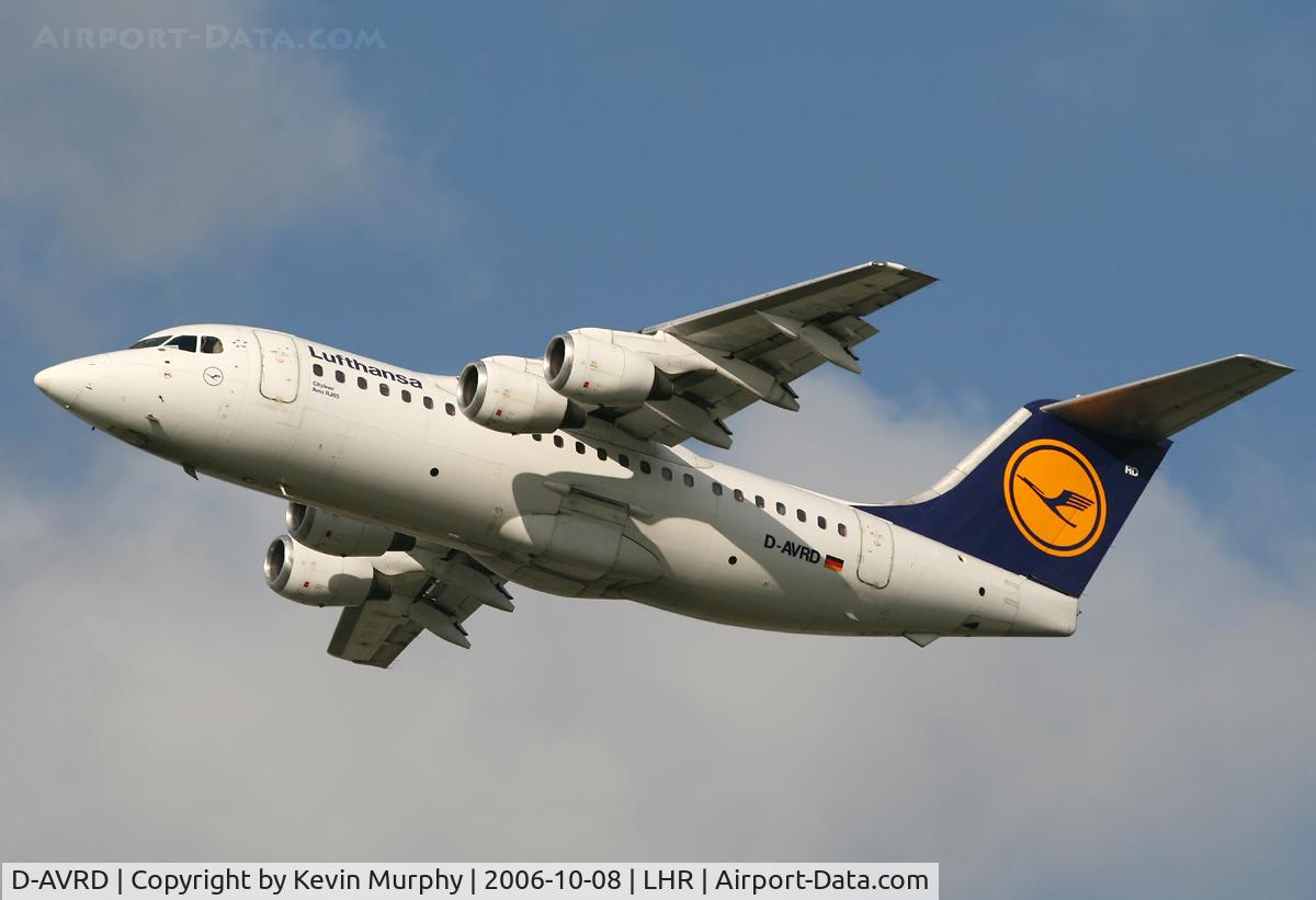 D-AVRD, 1995 British Aerospace Avro 146-RJ85 C/N E.2257, Lufty RJ
