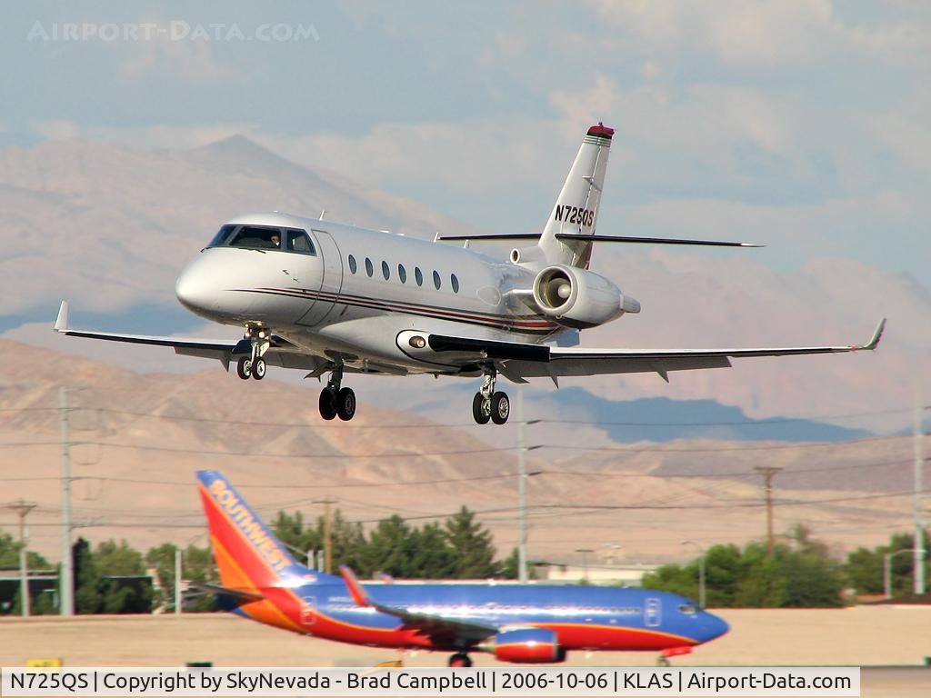 N725QS, 2004 Israel Aircraft Industries Gulfstream 200 C/N 105, Jet Flight Services & Netjets Sales Inc. - Oklahoma City, Oklahoma / 2004 Israel Aircraft Industries GULFSTREAM 200