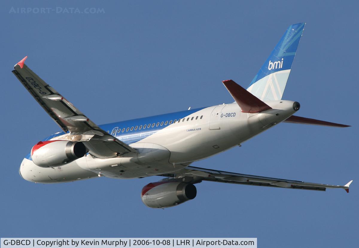 G-DBCD, 2005 Airbus A319-131 C/N 2389, BMI Bus