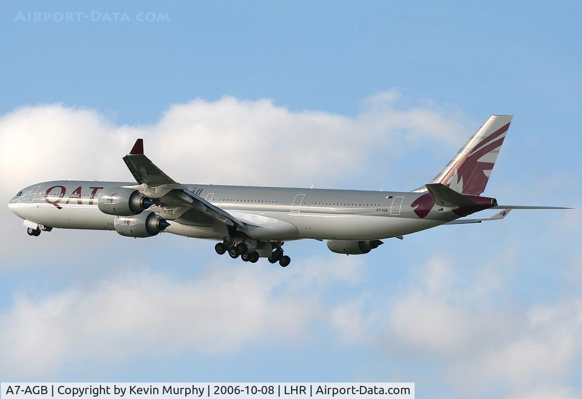 A7-AGB, 2005 Airbus A340-642X C/N 715, New Qatar A340-600