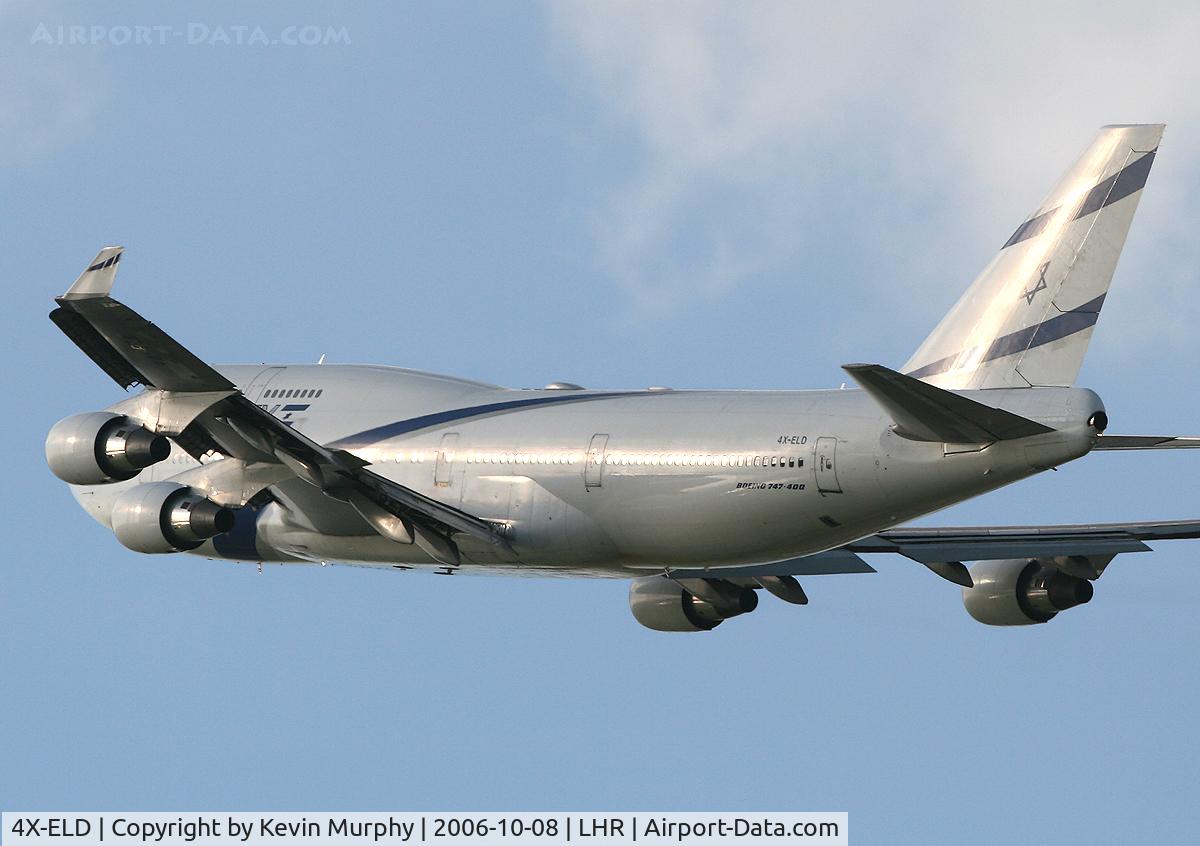 4X-ELD, 1999 Boeing 747-458 C/N 29328, Israli 747