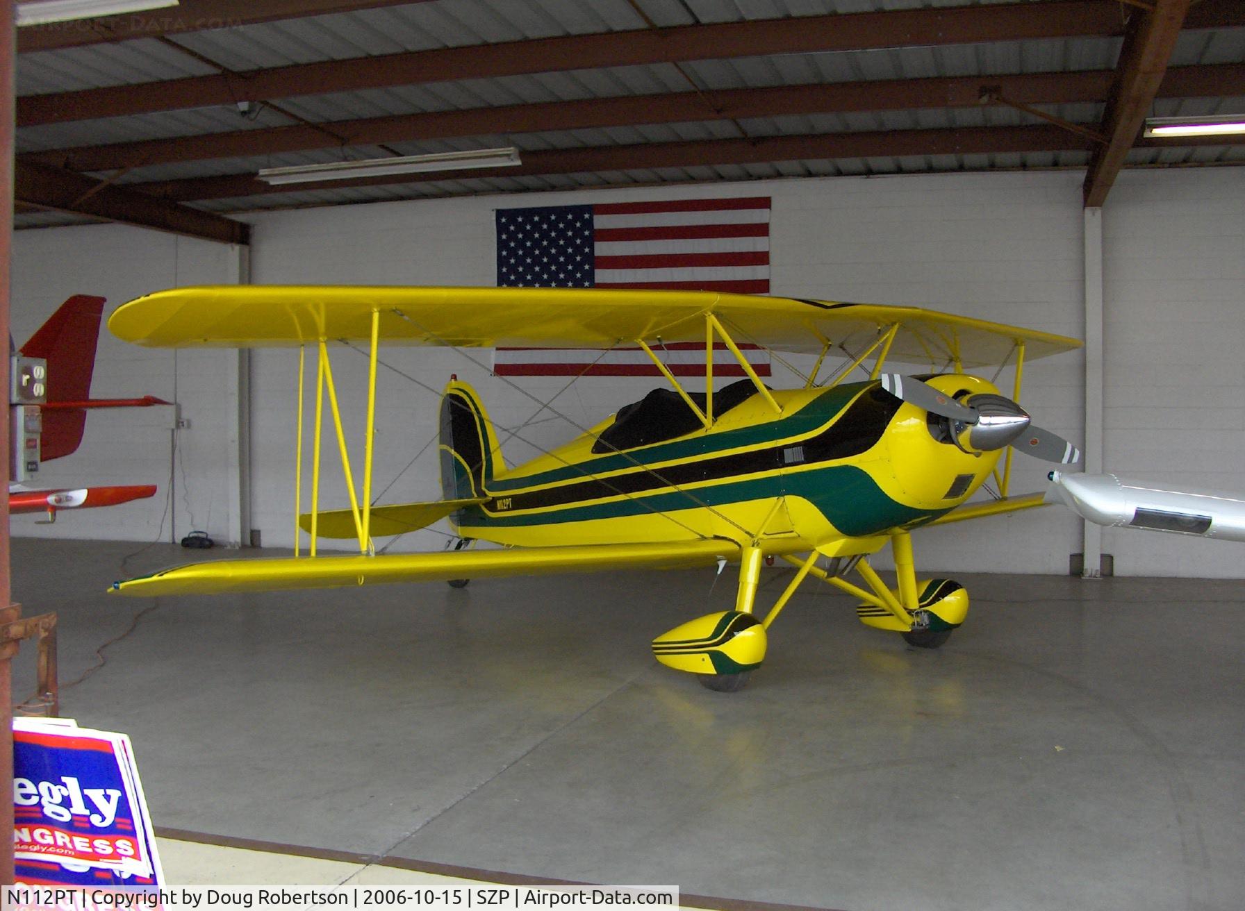 N112PT, 1978 Great Lakes 2T-1A-2 Sport Trainer C/N 0808, 1978 Great Lakes 2T-1A-2, Lycoming IO-360-B1F6 180 Hp, 4 aileron model, inverted fuel & oil systems, CS prop, Production aircraft-not experimental