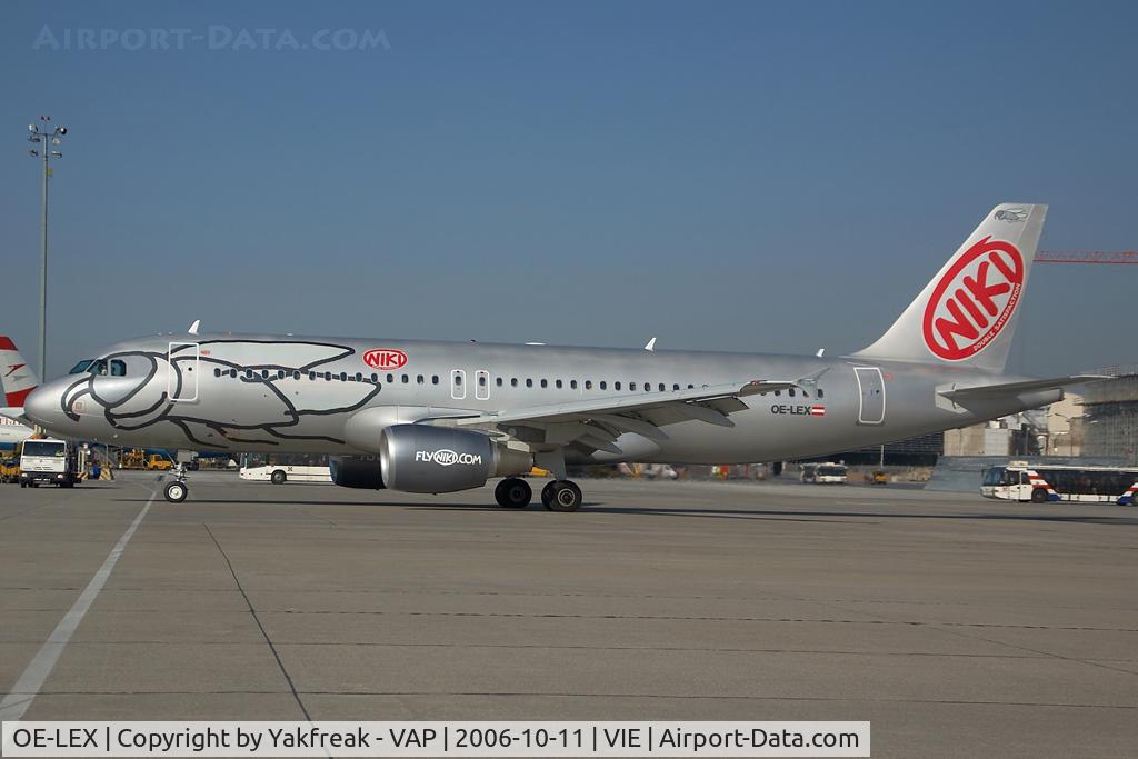 OE-LEX, 2006 Airbus A320-214 C/N 2867, Niki Airbus 320