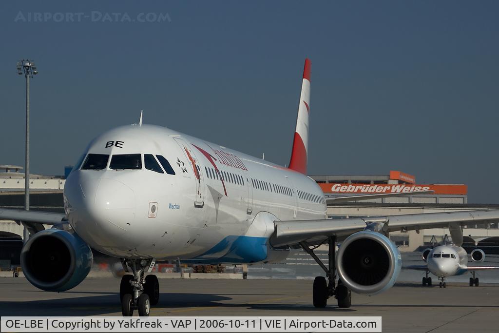 OE-LBE, 1998 Airbus A321-211 C/N 935, Austrian Airlines Airbus 321