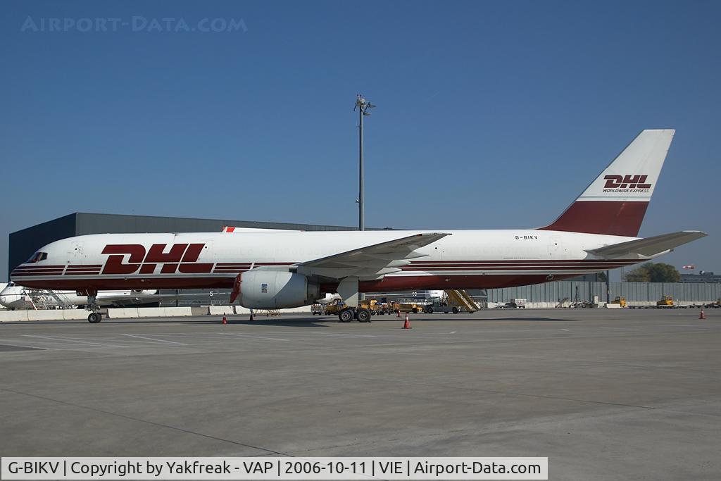 G-BIKV, 1985 Boeing 757-236 C/N 23400, DHL Boeing 757-200F