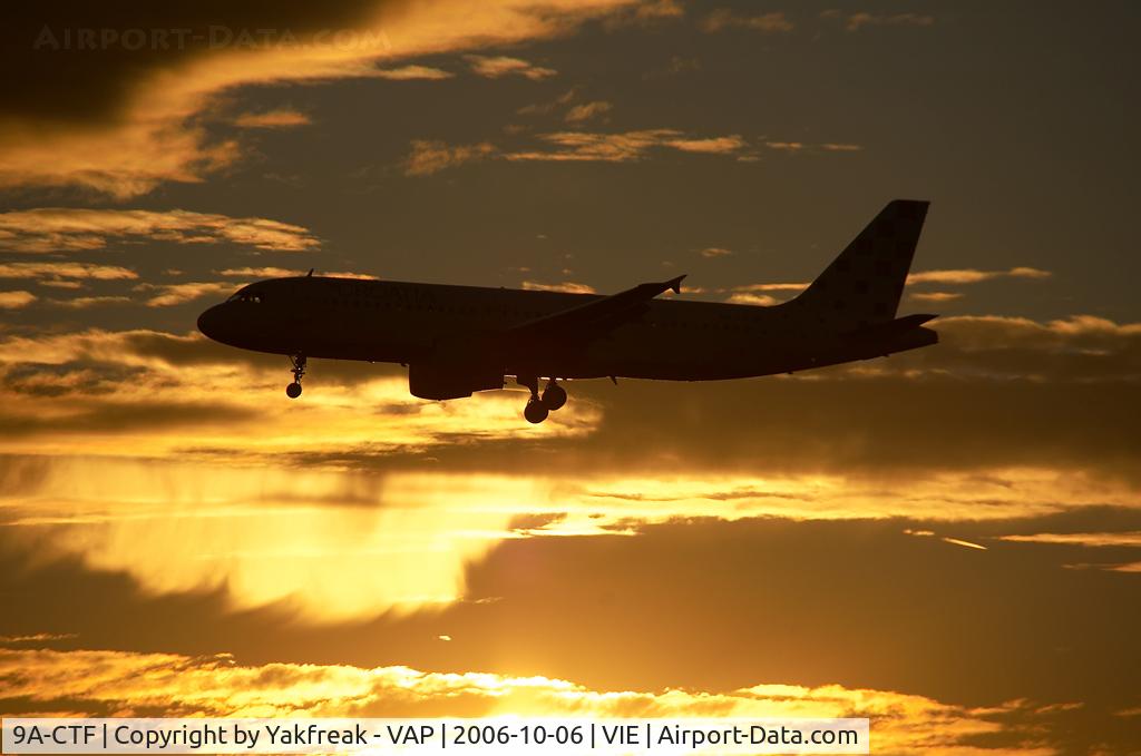 9A-CTF, 1991 Airbus A320-211 C/N 258, Croatia Airlines Airbus 320