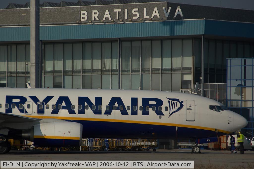 EI-DLN, 2006 Boeing 737-8AS C/N 33595, Ryanair Boeing 737-800