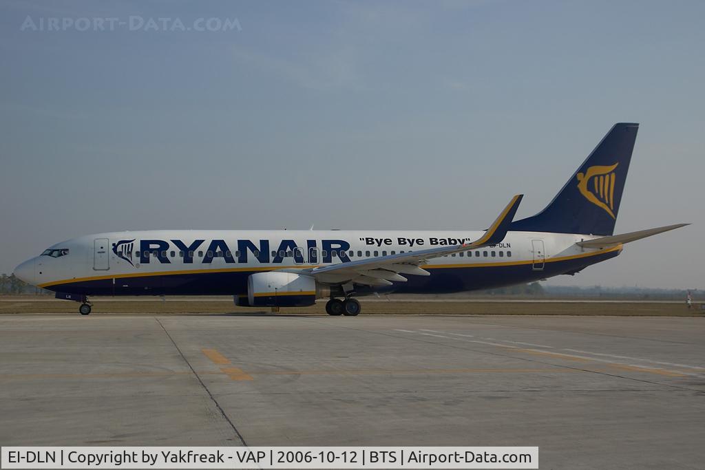 EI-DLN, 2006 Boeing 737-8AS C/N 33595, Ryanair Boeing 737-800