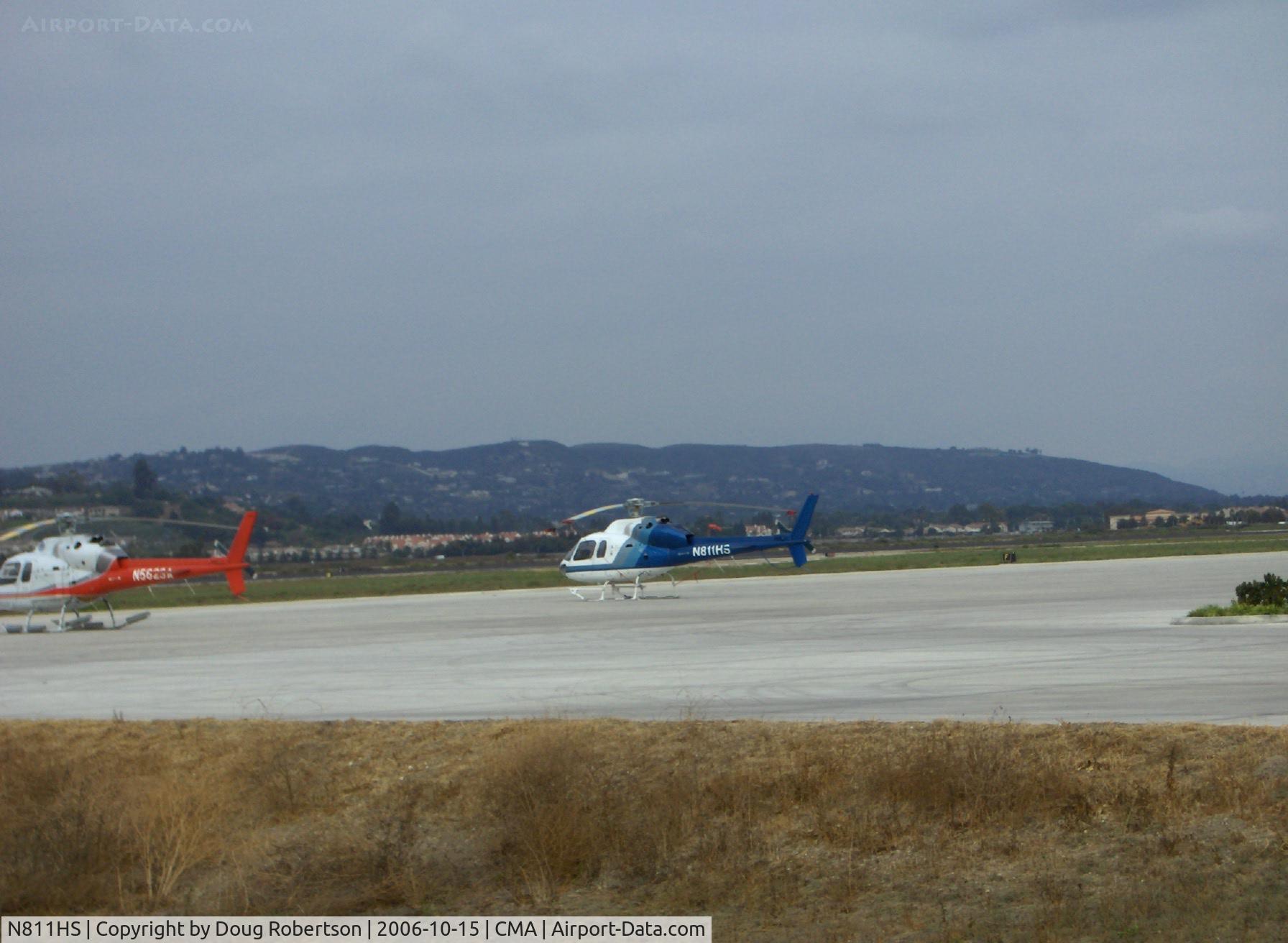 N811HS, Aerospatiale AS-355F-1 Ecureuil 2 C/N 5036, 1987 Aerospatiale AS355E TWIN STAR, two Allison 250-C20F turboshaft engines 425 shp each