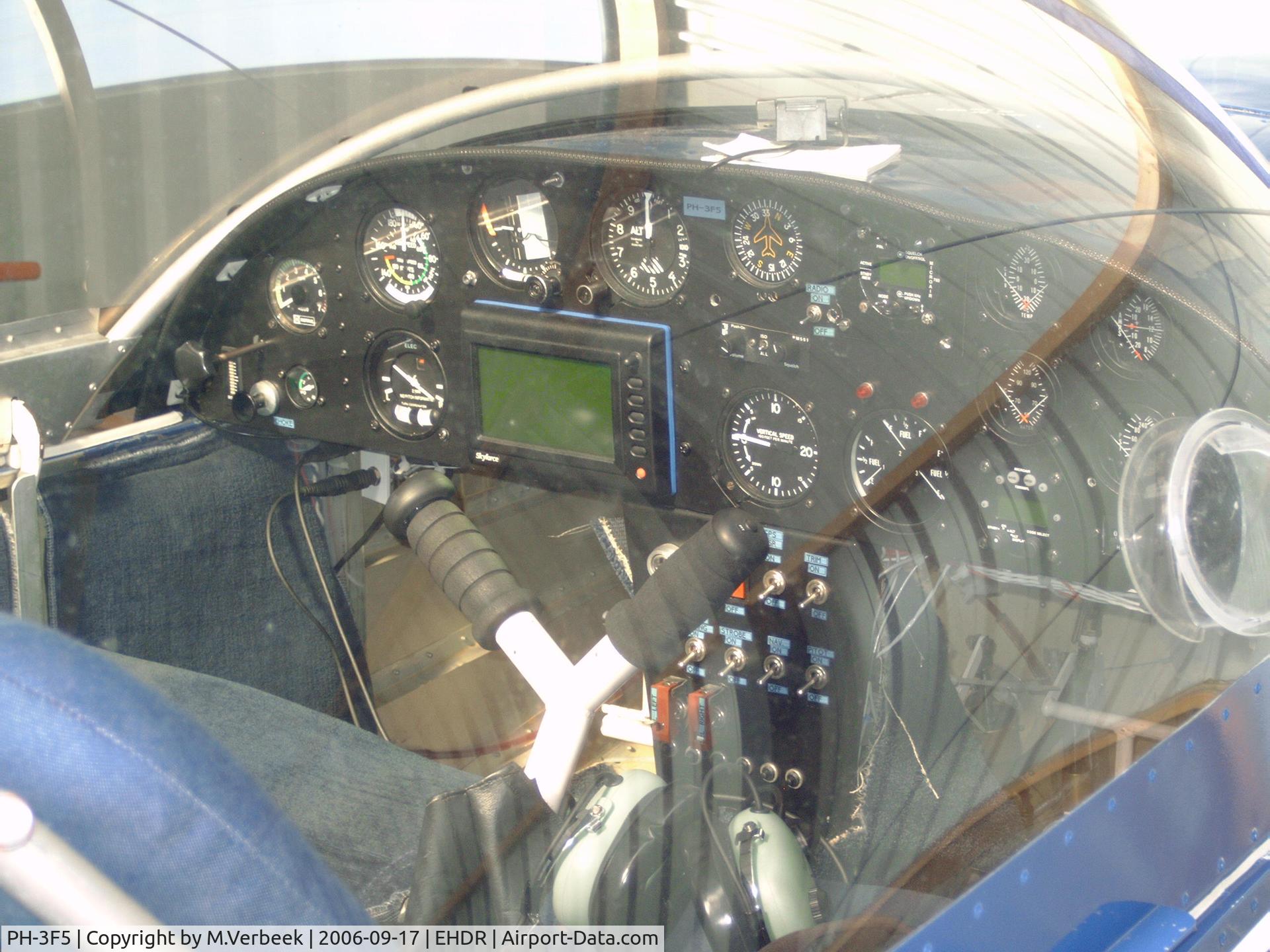 PH-3F5, Zenair CH-601UL Zodiac C/N 6-9045, COCKPIT VIEW
