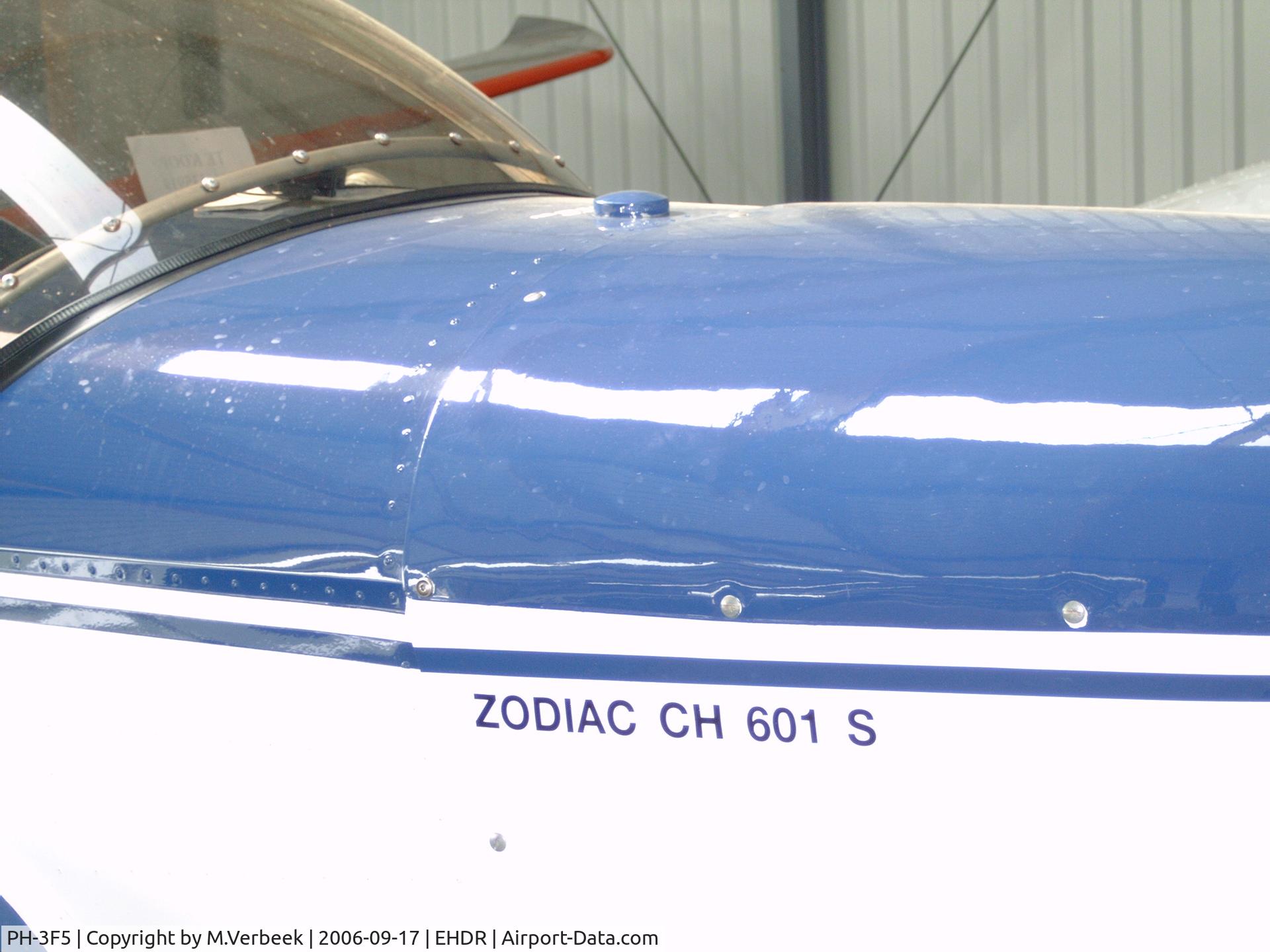 PH-3F5, Zenair CH-601UL Zodiac C/N 6-9045, detail/close up CH 601 S
