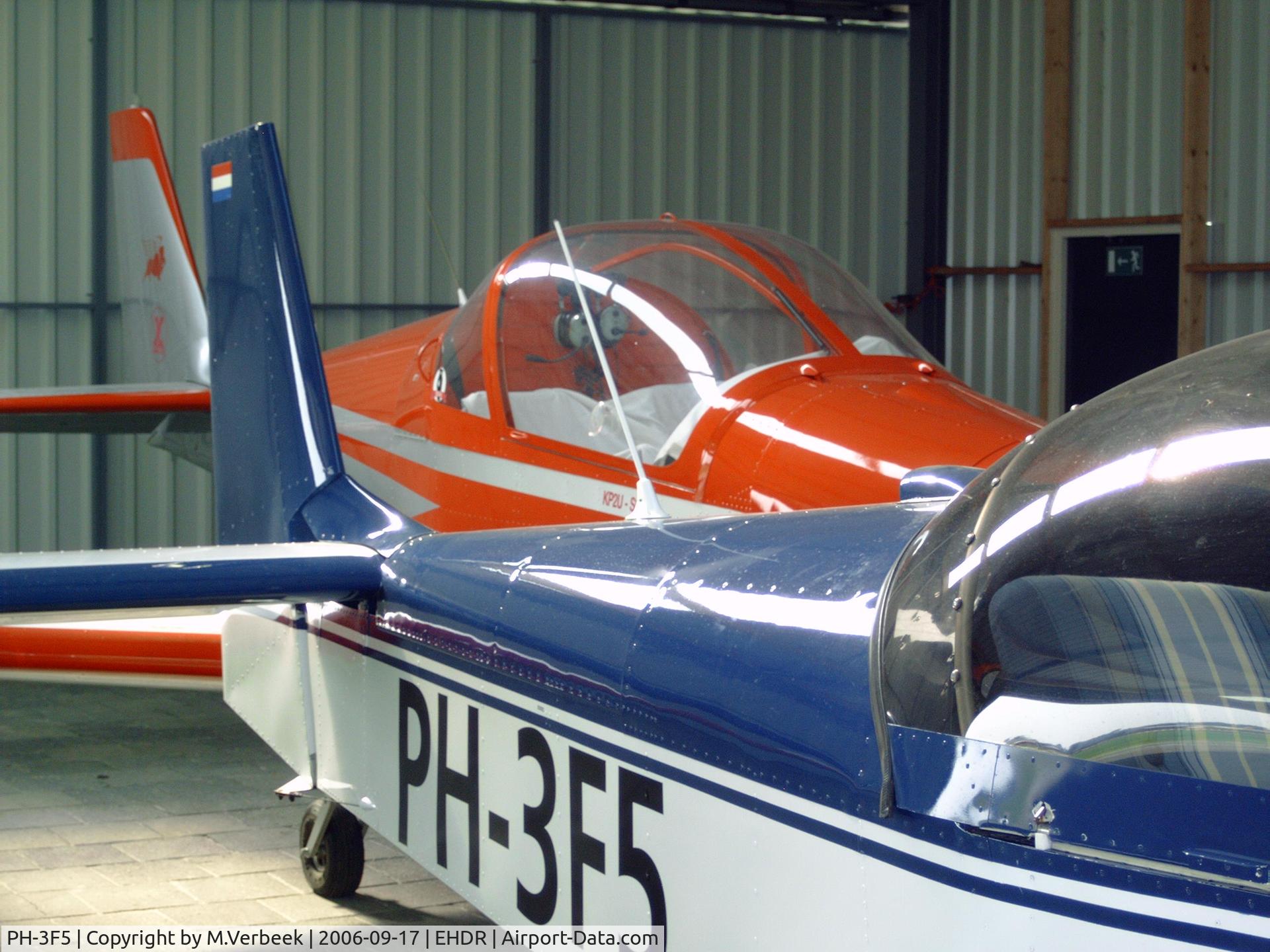 PH-3F5, Zenair CH-601UL Zodiac C/N 6-9045, REGISTRATION PH-3F5