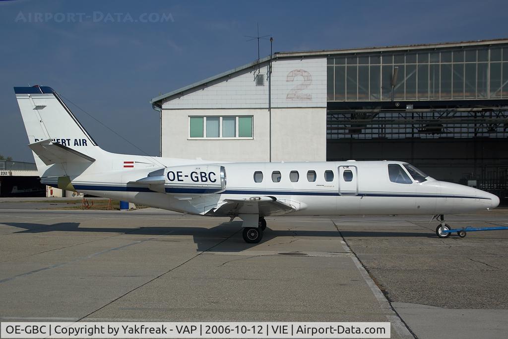 OE-GBC, 1992 Cessna 550 Citation II C/N 550-0717, Bannert Air Cessna 550 Citation