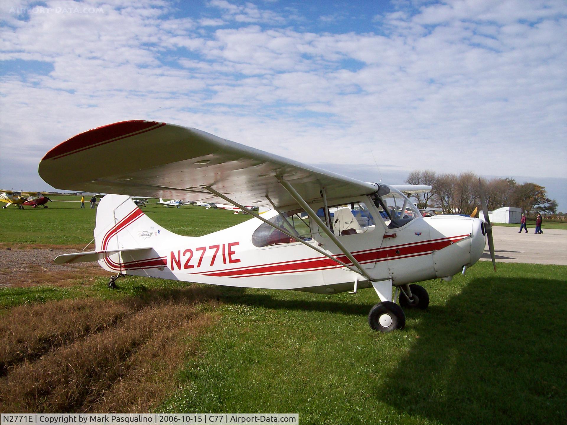 N2771E, 1946 Aeronca 7AC Champion C/N 7AC-6355, Aeronca 7AC