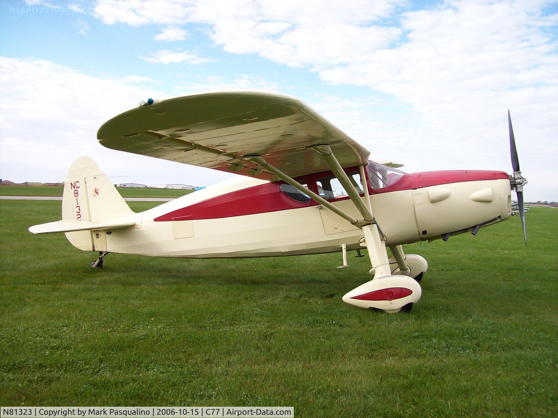 N81323, 1946 Fairchild 24R-46 C/N R46223, Fairchild 24R-46