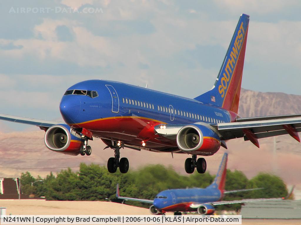 N241WN, 2006 Boeing 737-7H4 C/N 32504, Southwest Airlines / 2006 Boeing 737-7H4 / My 1500th upload...!