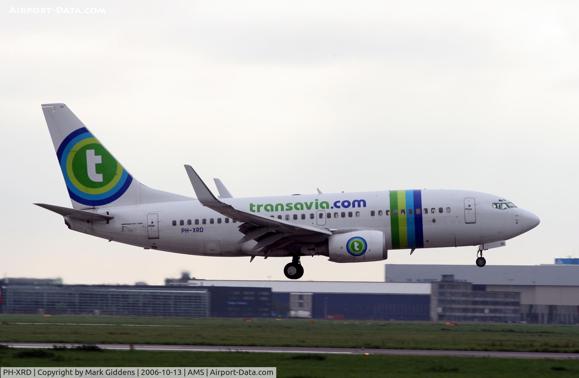 PH-XRD, 2003 Boeing 737-7K2 C/N 30659, Transavia Boeing 737-7K2