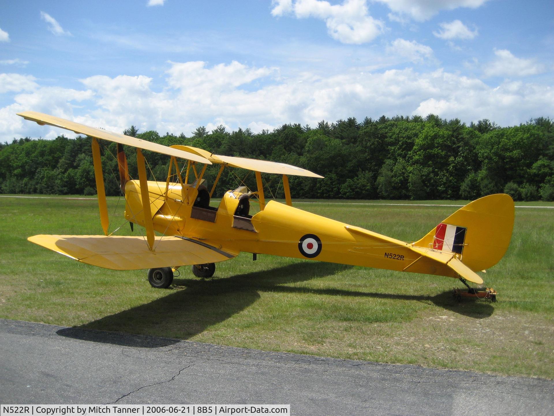 N522R, 1935 De Havilland DH-82A Tiger Moth II C/N 83999, The Moth
