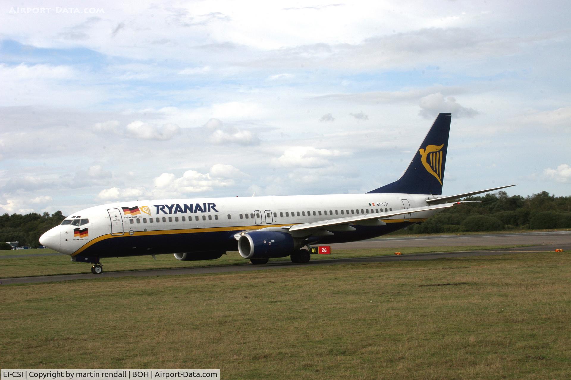 EI-CSI, 2000 Boeing 737-8AS C/N 29924, B737