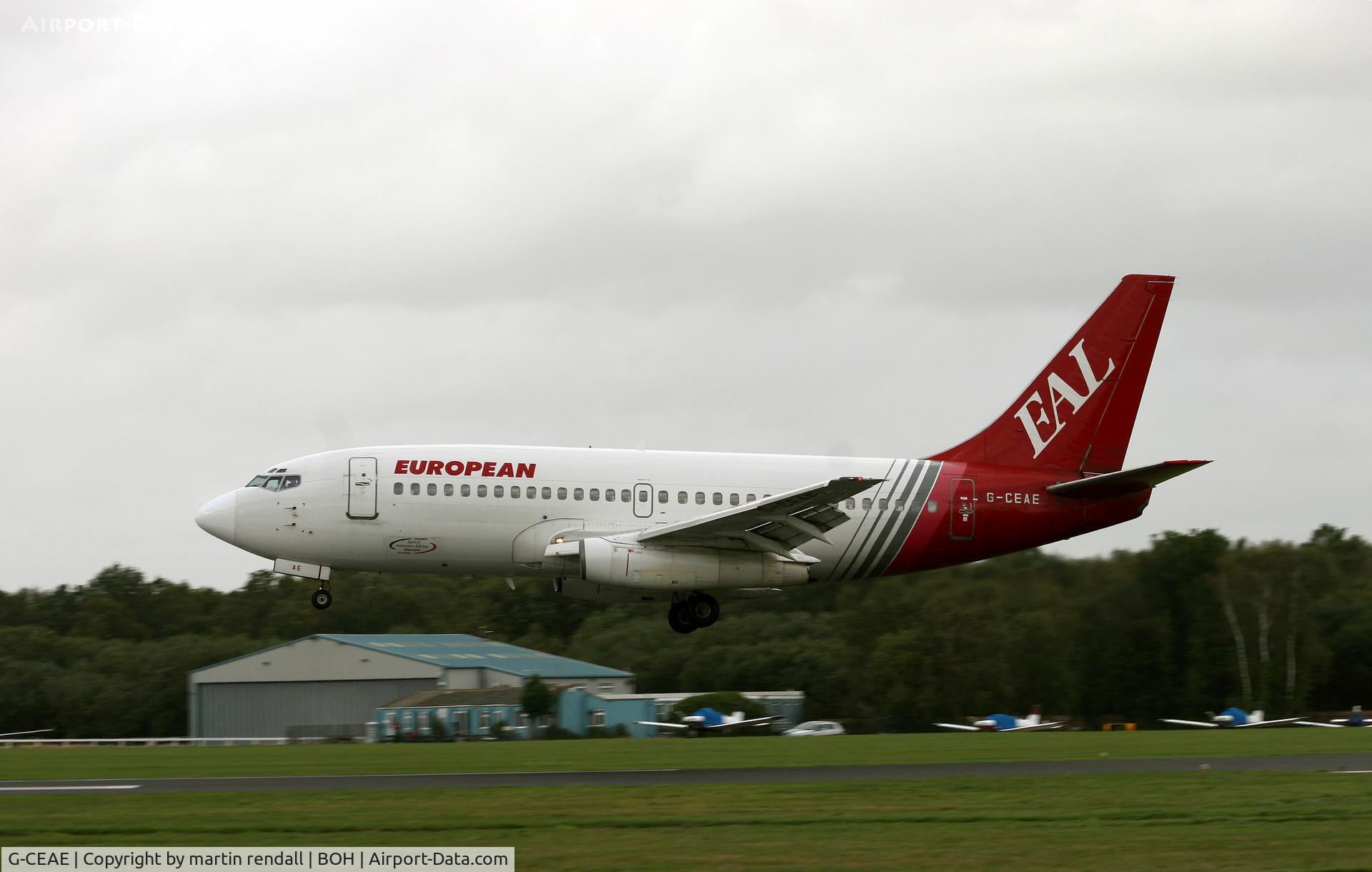 G-CEAE, 1974 Boeing 737-229 C/N 20912, B737