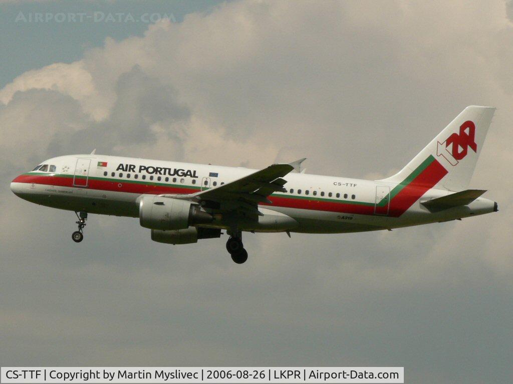 CS-TTF, 1998 Airbus A319-111 C/N 837, Airbus A319-111
