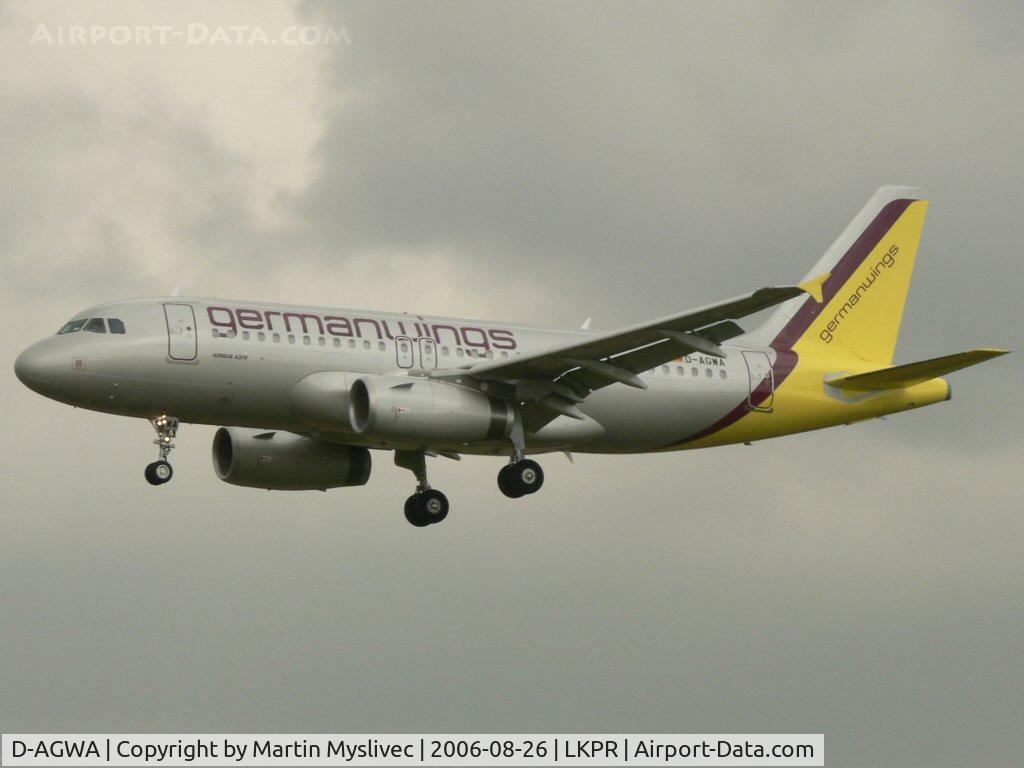 D-AGWA, 2006 Airbus A319-132 C/N 2813, Airbus A319-132