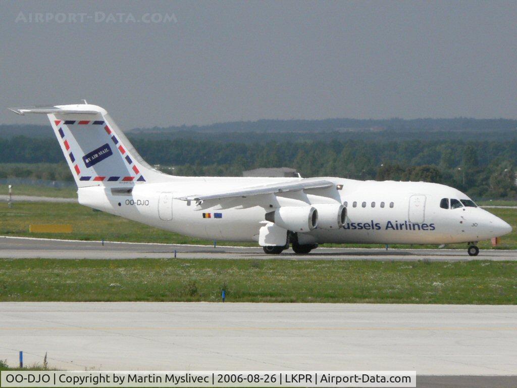 OO-DJO, 1995 British Aerospace Avro 146-RJ85 C/N E.2279, Avro RJ85