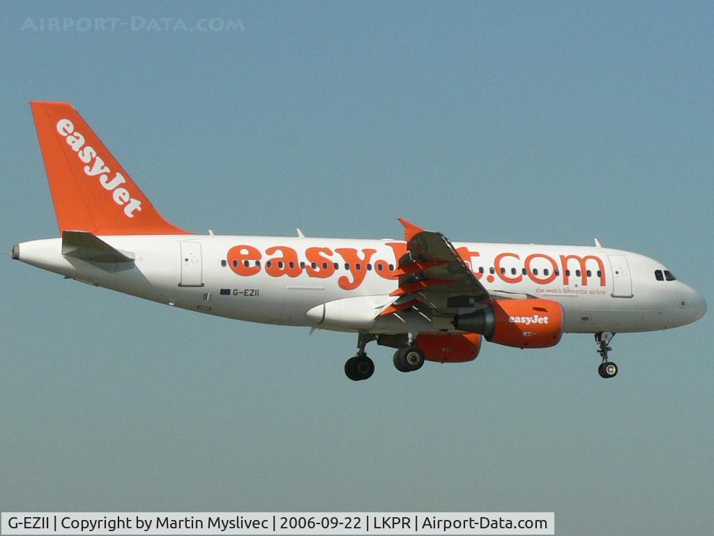 G-EZII, 2005 Airbus A319-111 C/N 2471, Airbus A319-111
