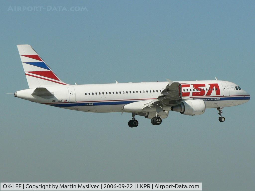OK-LEF, 2006 Airbus A320-214 C/N 2758, Airbus A320-214