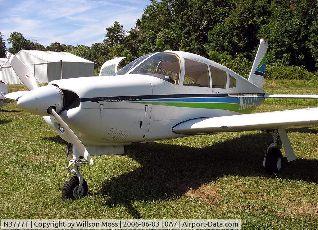 N3777T, 1967 Piper PA-28R-180 Cherokee Arrow C/N 28R-30089, Built in 1967, displayed at the 2006 Western North Carolina Air Fair.