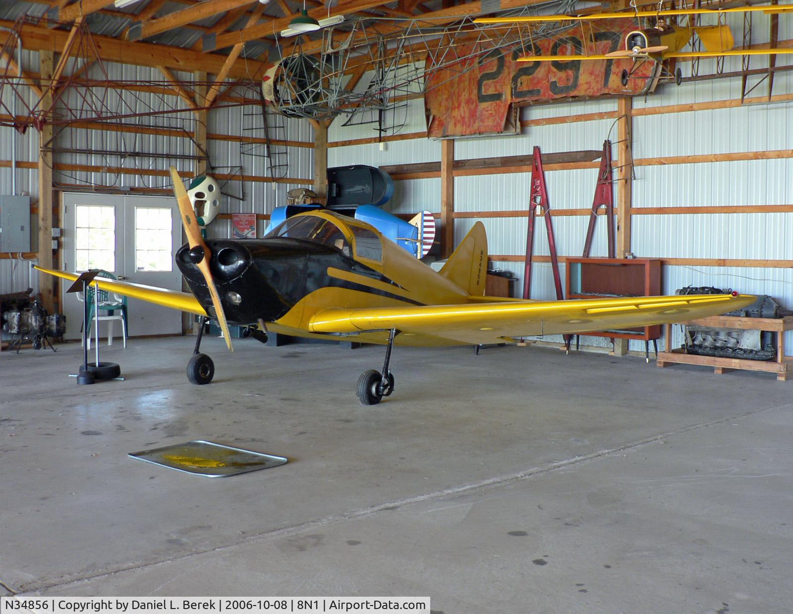 N34856, 1941 Culver LFA C/N 269, This beautifully restored aircraft is part of the Golden Age Air Museum, Bethel, PA.